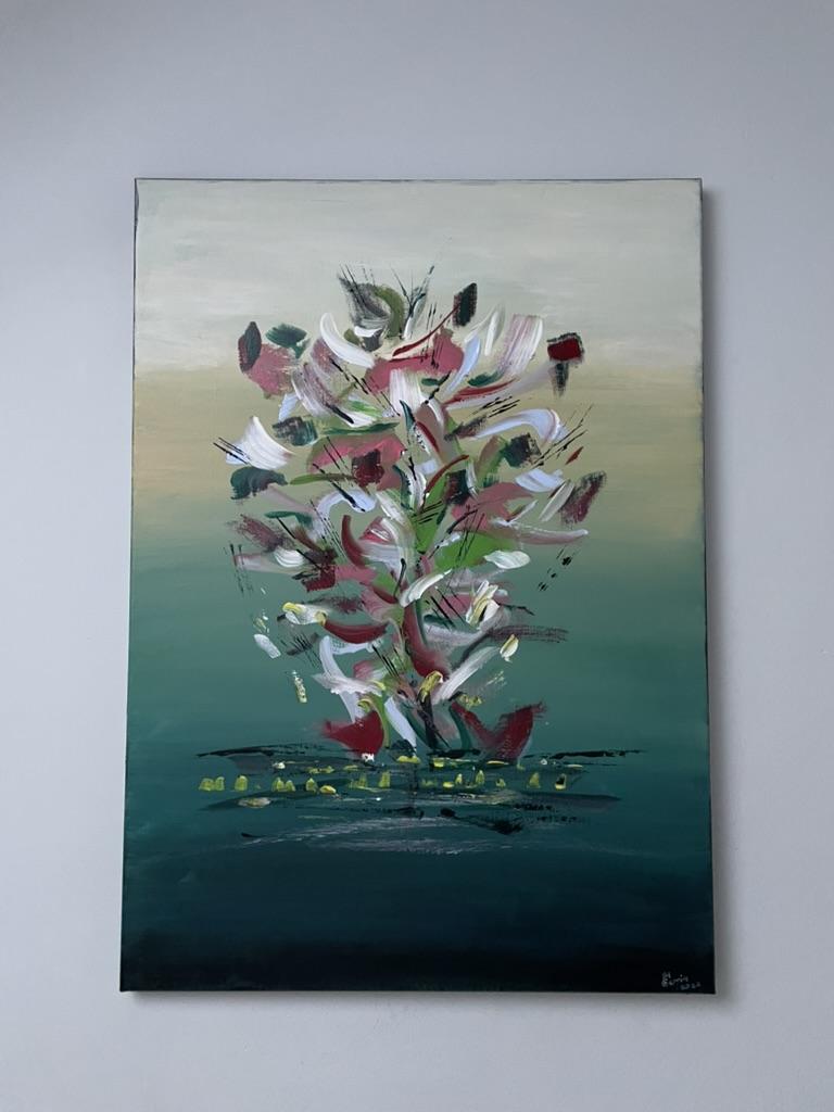 Algarrobo — peinture de Juan Conrado (Acrylique — 70x50 cm — 2022)