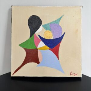 Amour Naturel — peinture de Juan Conrado (Acrylique — 20x20 cm — 2024)