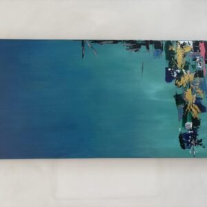 Central du Centre — peinture de Juan Conrado (Acrylique — 2x(75x37) cm — 2025)