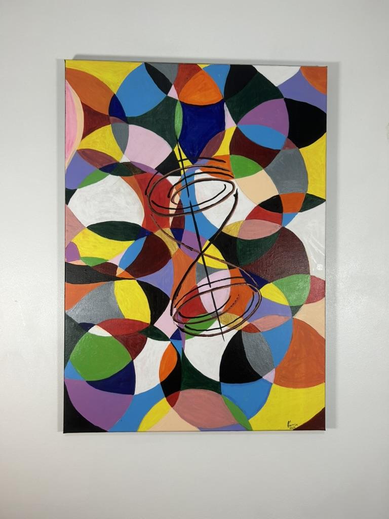 Colores — peinture de Juan Conrado (Acrylique — 70 × 50 cm — 2023)