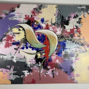 Eclat de rêve — peinture de Juan Conrado (Acrylique — 100 × 80 cm — 2024)