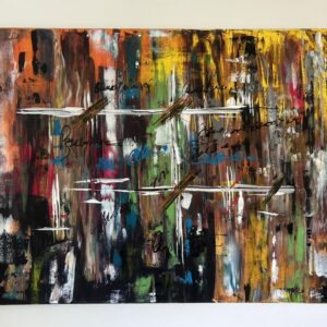 Espectro — peinture de Juan Conrado (Acrylique — 100 × 80 cm — 2023)