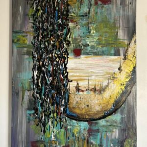 Monde Caché — peinture de Juan Conrado (Acrylique — 80 × 60 cm — 2024)