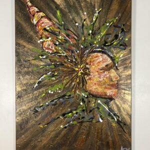 Origenes — peinture de Juan Conrado (Acrylique — 70 × 50 cm — 2023)